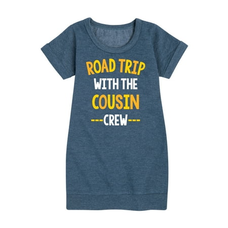 Instant Message - Road Trip With The Cousin Crew - Toddler & Youth Girls Fleece Dress
Instant Message - Road Trip With The Cousin Crew - Toddler & Youth Girls Fleece Dress