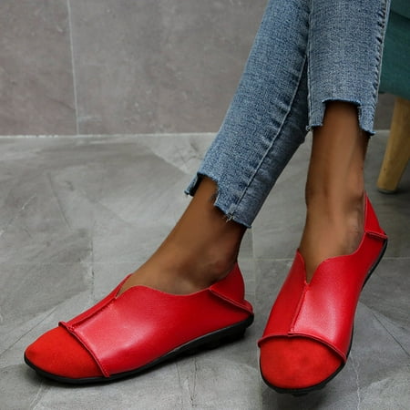 Shoes for Women KKCXFJX Women s Casual Soft Bottom Flat Shoes Retro Plus Size Fashion Single Shoes
Shoes for Women KKCXFJX Women s Casual Soft Bottom Flat Shoes Retro Plus Size Fashion Single Shoes