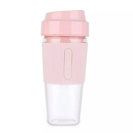 Electric Juicer Blender USB Mini Fruit Milkshake Juice Maker Pink
