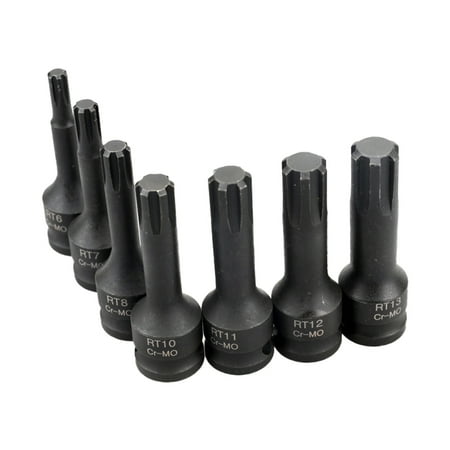 Feiruifan 7Pcs RT Socket Set Multiple Specifications High Hardness Practical Premium Sleeve Socket for Professional Machine Maintenance
Feiruifan 7Pcs RT Socket Set Multiple Specifications High Hardness Practical Premium Sleeve Socket for Professional Machine Maintenance