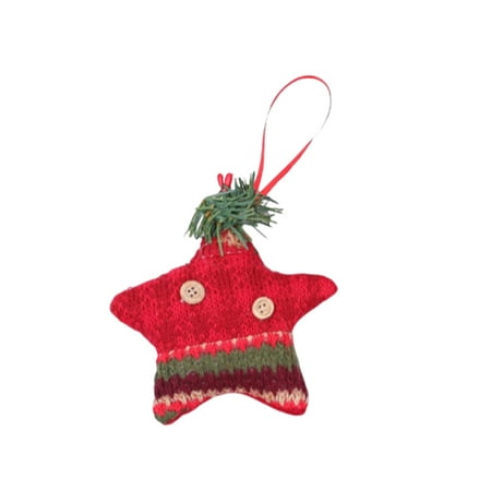 TureClos Christmas Pendant Wear-resistant Xmas Tree Decoration Portable Beautiful Cloth Toy Socks Hanging Ornament with Lanyard for Home Five-pointed Star
TureClos Christmas Pendant Wear-resistant Xmas Tree Decoration Portable Beautiful Cloth Toy Socks Hanging Ornament with Lanyard for Home Five-pointed Star