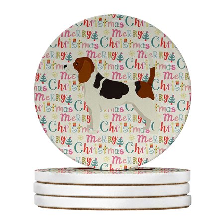 Beagle Merry Christmas Large Sandstone Coasters Pack of 4 4 in x 4 in
Beagle Merry Christmas Large Sandstone Coasters Pack of 4 4 in x 4 in