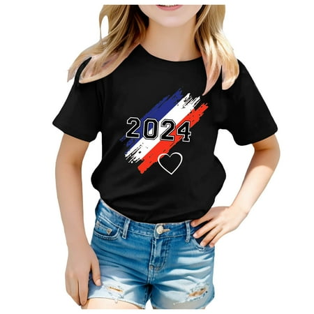 Baby Girl Clothes Shirts For Teen Kids Toddler Boys Girls Prints Short Sleeve Prints T Shirt Tops Clothes Fashion Soft Tops Dailywear Clothes 6-7 Years
Baby Girl Clothes Shirts For Teen Kids Toddler Boys Girls Prints Short Sleeve Prints T Shirt Tops Clothes Fashion Soft Tops Dailywear Clothes 6-7 Years