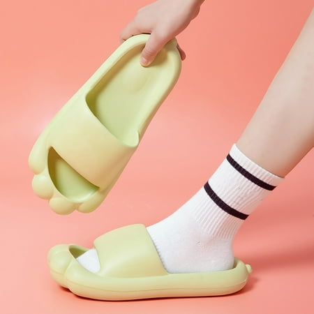 ZTTD Women Slippers New Pattern Fashion Cute Cat Comfortable Flat Bottom Non Slip Light Slippers Green
ZTTD Women Slippers New Pattern Fashion Cute Cat Comfortable Flat Bottom Non Slip Light Slippers Green