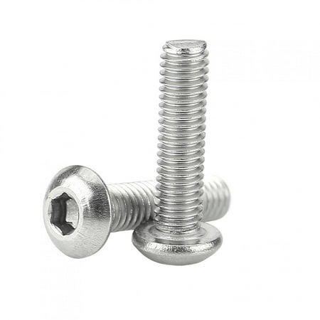 Fugacal Button Head Screw Silver Color M3 Screw Nut For Home Appliance Ship Assembly Communication Equipment RC Model Accessory
Fugacal Button Head Screw Silver Color M3 Screw Nut For Home Appliance Ship Assembly Communication Equipment RC Model Accessory