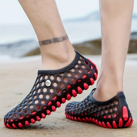 Men s Honeycomb Shaped Breathable Slip On Water Shoes Comfy Non Slip Durable Beach Shoes Summer
Men s Honeycomb Shaped Breathable Slip On Water Shoes Comfy Non Slip Durable Beach Shoes Summer