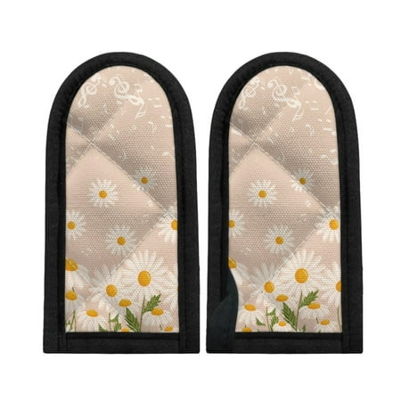 HOTYD Hot Pot Handle Cover Daisy Printing 2-Piece Set of Polyester Material with Thickened Insulation for Most Kitchen Tools Size 6.3x3.1 Inches
HOTYD Hot Pot Handle Cover Daisy Printing 2-Piece Set of Polyester Material with Thickened Insulation for Most Kitchen Tools Size 6.3x3.1 Inches
