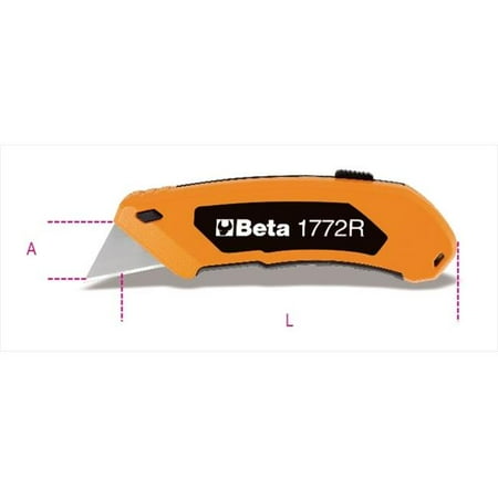 Beta Tools 017720017 1772 RL 2-10 Long Trapezoidal Blades