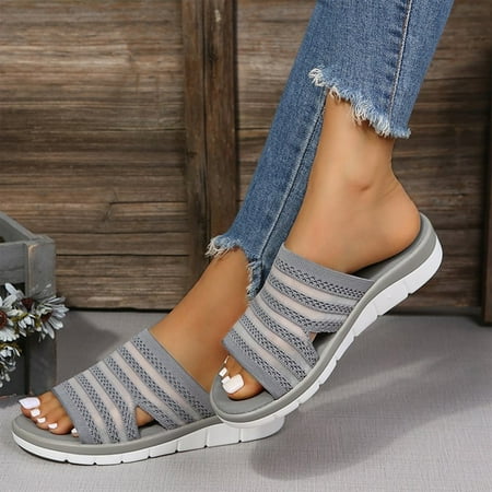 STEADY Women s Solid Color Flat Bottom Casual Flat Bottom Flip Flop Shoes Sandals Women s Shoes Gray / 39
STEADY Women s Solid Color Flat Bottom Casual Flat Bottom Flip Flop Shoes Sandals Women s Shoes Gray / 39