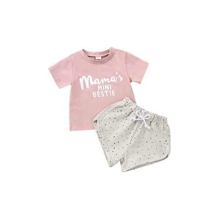 Canrulo Summer Baby Boys Girls Lovely Clothes 2pcs Letter Printed Short Sleeve T Shirt Tops+Shorts Set Purple Pink 6-12 Months
Canrulo Summer Baby Boys Girls Lovely Clothes 2pcs Letter Printed Short Sleeve T Shirt Tops+Shorts Set Purple Pink 6-12 Months