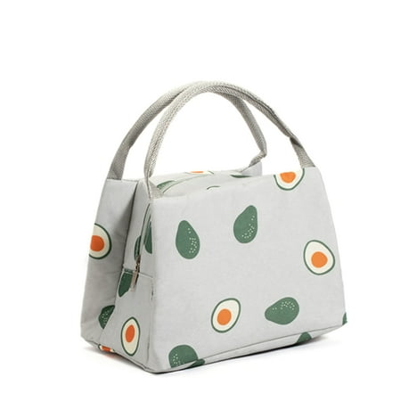 Insulated Lunch Bag Picnic Bag Tote Bag Insulation Lunch Snacks Organizer Holder Container Simple Style