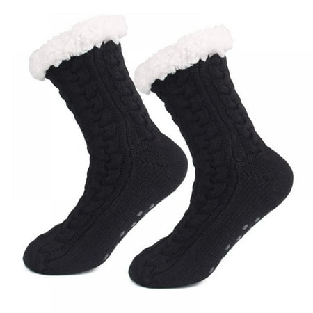 Women s Winter Super Soft Warm Cozy Fuzzy Fleece-Lined with Grippers Slipper Socks
Women s Winter Super Soft Warm Cozy Fuzzy Fleece-Lined with Grippers Slipper Socks
