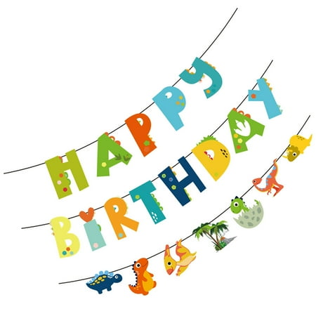Birthday Decorations Dinosaur Pulling The Flag Dinosaurs Hanging Banners Bunting Child White Cardboard
Birthday Decorations Dinosaur Pulling The Flag Dinosaurs Hanging Banners Bunting Child White Cardboard