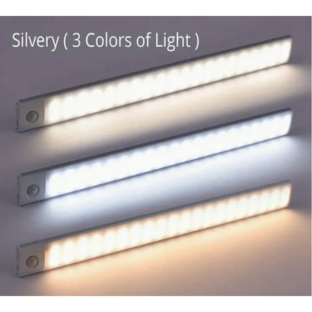 Motion-Activated LED Under Bed Lighting - Safe Steps Soft Glow White 15.7 inches
Motion-Activated LED Under Bed Lighting - Safe Steps Soft Glow White 15.7 inches