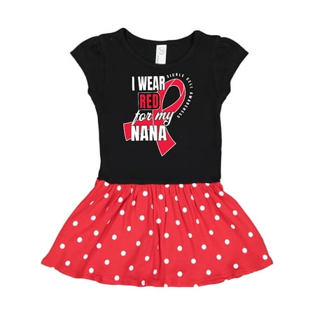 Inktastic Sickle Cell Awareness I Wear Red For My Nana Gift Toddler Girl Dress
Inktastic Sickle Cell Awareness I Wear Red For My Nana Gift Toddler Girl Dress