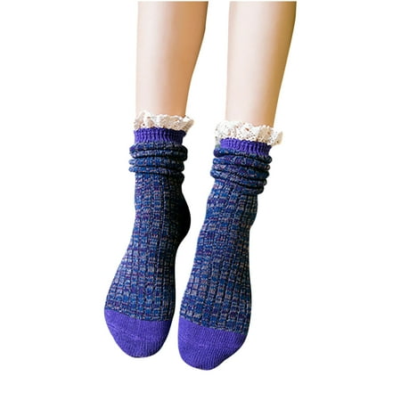 Fuieoe White Knee High Socks Winter Women Socks Middle Tube Forestry Mori Lace Stocking
Fuieoe White Knee High Socks Winter Women Socks Middle Tube Forestry Mori Lace Stocking