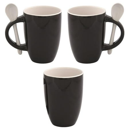 Fuzion Two Tone with Spoon - Black / White