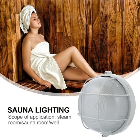 1Pc Portable Sauna Light Sauna Room Explosion-Proof Light Well Lighting Fitting