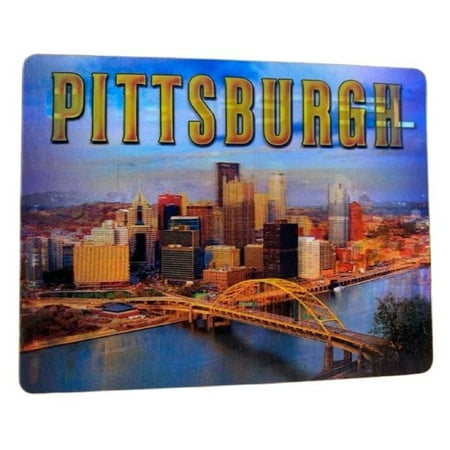 Pittsburgh City of Steel Jumbo 3D Fridge Magnet