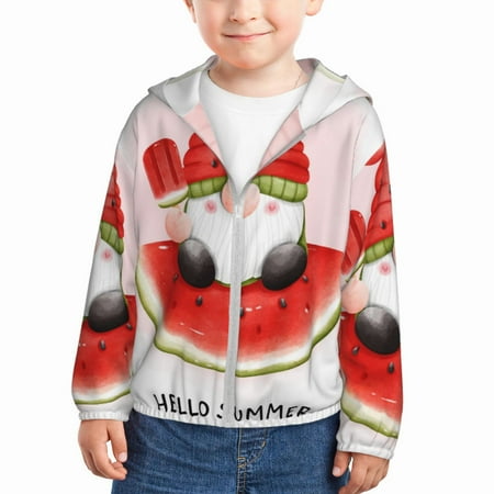 Lukts Watermelon Gnome Print Children s Long-Sleeved Sun Protection Clothing Hooded Sweatshirts for Boys and Girls Outdoor Sports-18 Months
Lukts Watermelon Gnome Print Children s Long-Sleeved Sun Protection Clothing Hooded Sweatshirts for Boys and Girls Outdoor Sports-18 Months