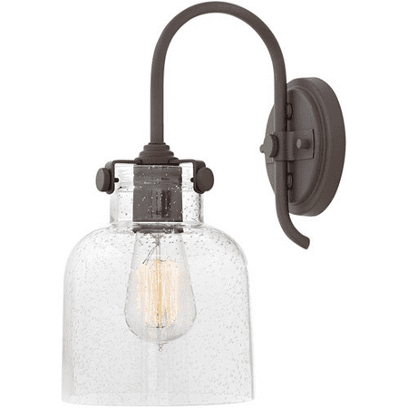 Wall Sconces 1 Light With Oil Rubbed Bronze Clear Seedy Steel Drum Medium Base 7 inch 100 Watts
Wall Sconces 1 Light With Oil Rubbed Bronze Clear Seedy Steel Drum Medium Base 7 inch 100 Watts