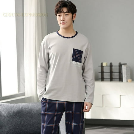 QWZNDZGR Brand Autumn Men s Cotton Pajamas Letter Striped Sleepwear Cartoon Pajama Sets Casual Lounge Suits Pyjamas Plus Size 3XL Pijama
QWZNDZGR Brand Autumn Men s Cotton Pajamas Letter Striped Sleepwear Cartoon Pajama Sets Casual Lounge Suits Pyjamas Plus Size 3XL Pijama