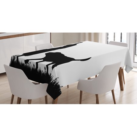 Labrador Tablecloth Silhouette of Little Girl with Dog Walking in the Park Pet Care Love Theme Rectangular Table Cover for Dining Room Kitchen 52 X 70 Inches Black and White by Ambesonne
Labrador Tablecloth Silhouette of Little Girl with Dog Walking in the Park Pet Care Love Theme Rectangular Table Cover for Dining Room Kitchen 52 X 70 Inches Black and White by Ambesonne