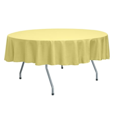 Ultimate Textile (10 Pack) Reversible Shantung Satin - Majestic 84-Inch Round Tablecloth - for Weddings Home Parties and Special Event use Cornsilk Light Yellow
Ultimate Textile (10 Pack) Reversible Shantung Satin - Majestic 84-Inch Round Tablecloth - for Weddings Home Parties and Special Event use Cornsilk Light Yellow