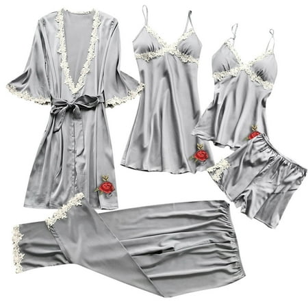Gaiseeis Women Sexy Lace Lingerie Nightwear Underwear Babydoll Sleepwear Dress 5PC Suit Multicolor XXL
Gaiseeis Women Sexy Lace Lingerie Nightwear Underwear Babydoll Sleepwear Dress 5PC Suit Multicolor XXL
