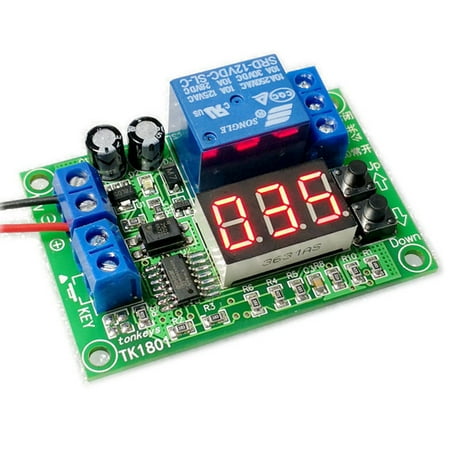 DC 12V / 24V LED Digital Relay Voltage Protection Detector for Test Diy Electronic 12V 1-999h
DC 12V / 24V LED Digital Relay Voltage Protection Detector for Test Diy Electronic 12V 1-999h