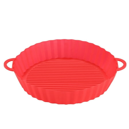 Air Fryer Silicone Pan Reusable Round Air Fryer Replacement Basket Oven Heat Resistant Non-Stick Mat Home Kitchen Air Fryer Accessories(Red)
Air Fryer Silicone Pan Reusable Round Air Fryer Replacement Basket Oven Heat Resistant Non-Stick Mat Home Kitchen Air Fryer Accessories(Red)