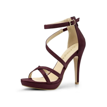 Allegra K Women s Sandals Solid Stiletto Heels Zipper Ankle Strap Platform Sandals
Allegra K Women s Sandals Solid Stiletto Heels Zipper Ankle Strap Platform Sandals