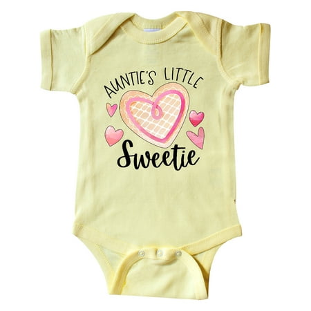 Inktastic Auntie s Little Sweetie Pink Heart Cookie Gift Baby Boy or Baby Girl Bodysuit
Inktastic Auntie s Little Sweetie Pink Heart Cookie Gift Baby Boy or Baby Girl Bodysuit