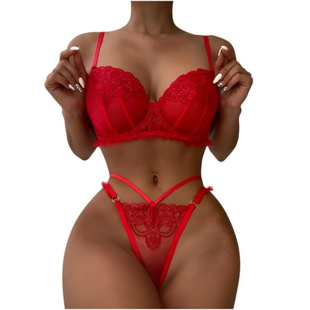 Tagold Fall Clothes for Womens Women Lingerie Corset Lace Free Wire Racy Muslin Sleepwear Underwear Tops+Briefs
Tagold Fall Clothes for Womens Women Lingerie Corset Lace Free Wire Racy Muslin Sleepwear Underwear Tops+Briefs
