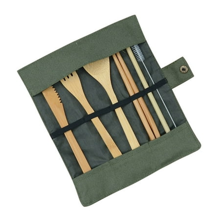 Labakihah Portable Bamboo Dinner Set Travel Eco-Friendly Fork Spoon Straw Set with Carryin
Labakihah Portable Bamboo Dinner Set Travel Eco-Friendly Fork Spoon Straw Set with Carryin