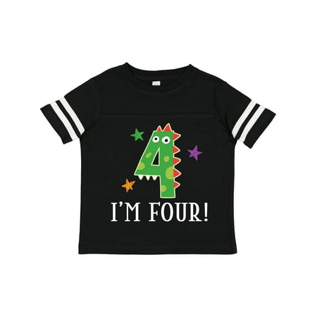 Inktastic 4th Birthday Dinosaur 4 Year Old Gift Toddler Boy or Toddler Girl T-Shirt
Inktastic 4th Birthday Dinosaur 4 Year Old Gift Toddler Boy or Toddler Girl T-Shirt
