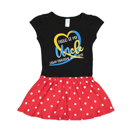 Inktastic Proud of my Uncle Down Syndrome Awareness Heart Ribbon Gift Toddler Girl Dress
Inktastic Proud of my Uncle Down Syndrome Awareness Heart Ribbon Gift Toddler Girl Dress