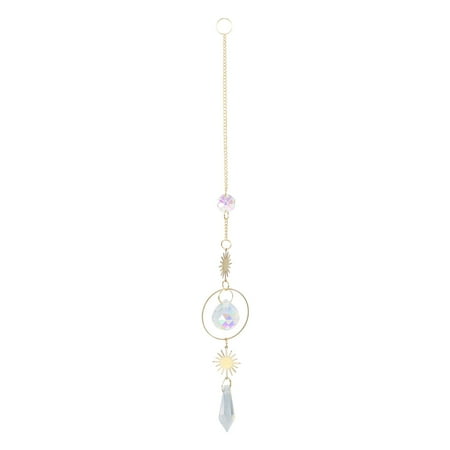 1Pc Crystal Ceiling Light Decor Creative Garden Pendant Chic Light Accessory