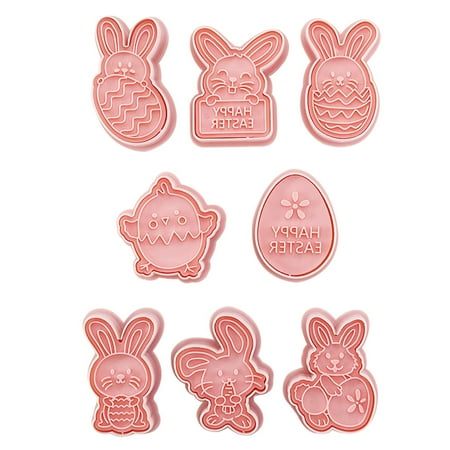 8/10pcs Set Easter Cookie Plastic Cutter Rabbit 3D Cartoon Bunny Biscuit Mold DIY Easter Party Home
8/10pcs Set Easter Cookie Plastic Cutter Rabbit 3D Cartoon Bunny Biscuit Mold DIY Easter Party Home