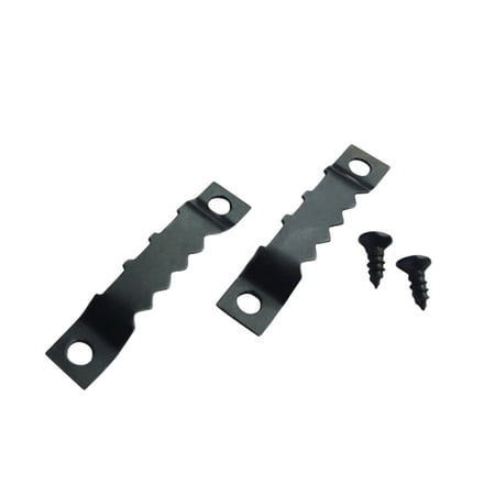 50pcs Hooks and 100pcs Screws Picture Hangers Frame Hanging Kit Double Hole with Screws for Wall Mounting Home Decoration (Black)
50pcs Hooks and 100pcs Screws Picture Hangers Frame Hanging Kit Double Hole with Screws for Wall Mounting Home Decoration (Black)