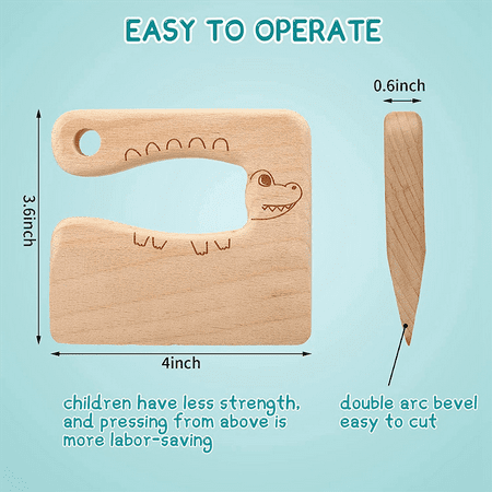 4 Pieces Wooden Kids Knife for Cooking Children s Safe Knives Wooden Kids Knife for Cooking and Cutting Veggies Fruits
4 Pieces Wooden Kids Knife for Cooking Children s Safe Knives Wooden Kids Knife for Cooking and Cutting Veggies Fruits