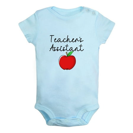 iDzn Teacher s Assistant Funny Rompers For Babies Newborn Baby Unisex Bodysuits Infant Jumpsuits Toddler 0-24 Months Kids One-Piece Oufits
iDzn Teacher s Assistant Funny Rompers For Babies Newborn Baby Unisex Bodysuits Infant Jumpsuits Toddler 0-24 Months Kids One-Piece Oufits