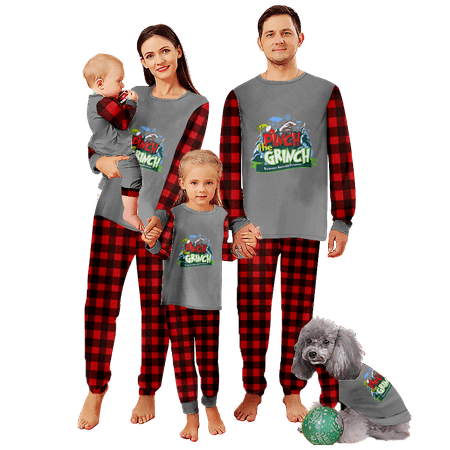 Matching Family Christmas Pajamas Christmas Buffalo Plaid Stripe Printed Sizes for Adult-Kids-Baby-Pet 2-Piece Top and Pants Bodysuits Pajamas Set
Matching Family Christmas Pajamas Christmas Buffalo Plaid Stripe Printed Sizes for Adult-Kids-Baby-Pet 2-Piece Top and Pants Bodysuits Pajamas Set