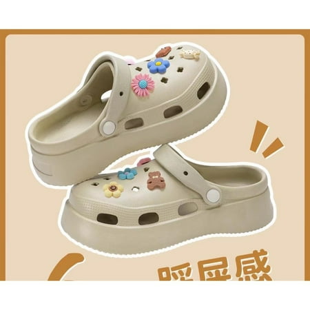 Mary Jane hole shoes for women Summer new fashion outerwear thick bottom two-way closed toe slippers non-slip beach sandals for women
Mary Jane hole shoes for women Summer new fashion outerwear thick bottom two-way closed toe slippers non-slip beach sandals for women