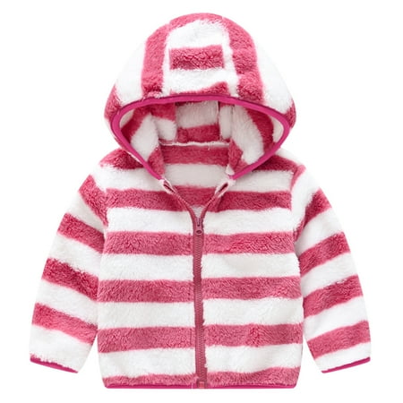 Sweater For Child Toddler Boys Girls Winter Long Sleeve Fashion Stripe Thick Warm Hooded Tops Soft Jacket Coat
Sweater For Child Toddler Boys Girls Winter Long Sleeve Fashion Stripe Thick Warm Hooded Tops Soft Jacket Coat