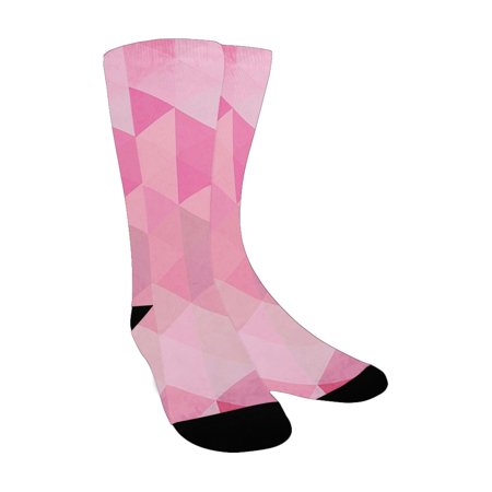 Pink Decor Abstract Vintage Triangles Mosaic Grid Style Graphic Artistic Pattern Design Image Pink Custom Socks for Women
Pink Decor Abstract Vintage Triangles Mosaic Grid Style Graphic Artistic Pattern Design Image Pink Custom Socks for Women