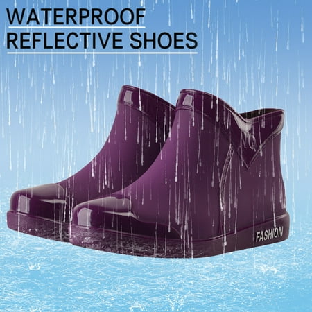 Follure Ladies Short Rain Boots Waterproof Garden Shoes Non Slip Ladies Comfortable Insole Fashion Lightweig
Follure Ladies Short Rain Boots Waterproof Garden Shoes Non Slip Ladies Comfortable Insole Fashion Lightweig