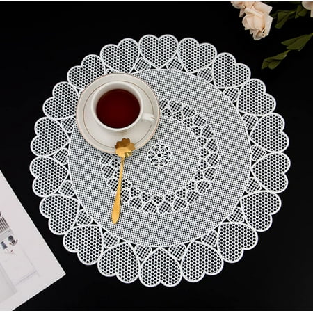 LINLIN 4 Pack Placemats Round Placemat PVC Placemats Round Placemats Waterproof Oilproof Table Placemats
LINLIN 4 Pack Placemats Round Placemat PVC Placemats Round Placemats Waterproof Oilproof Table Placemats