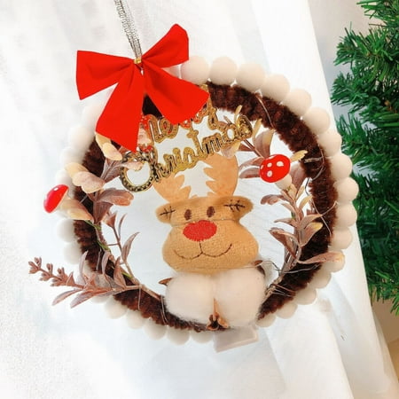 Handmade DIY Creative Christmas Pendant With Light Wreath Family Window Christmas Decorations Decorative Pendant Material Bag
Handmade DIY Creative Christmas Pendant With Light Wreath Family Window Christmas Decorations Decorative Pendant Material Bag