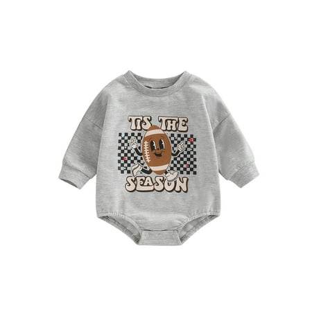 Bagilaanoe Newborn Baby Girl Boy Rompers Cartoon Letter Rugby Print Long Sleeve Bodysuit 6M 12M 18M Infant One Piece Short Jumpsuit
Bagilaanoe Newborn Baby Girl Boy Rompers Cartoon Letter Rugby Print Long Sleeve Bodysuit 6M 12M 18M Infant One Piece Short Jumpsuit